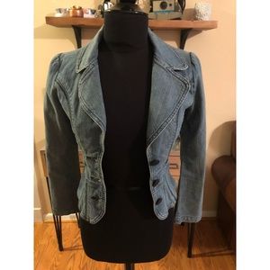 Women's Jeans Jacket Blue/Denim Blazer